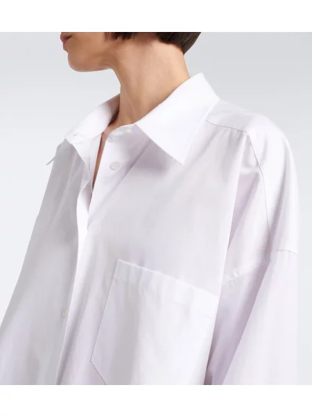 Cămașă Maison Margiela din poplin alb