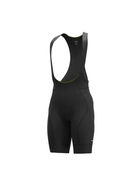 Spodenki rowerowe Alé Green Speed bibshorts czarne