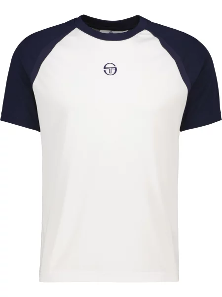 Sergio Tacchini Tehnička sportska majica Rispecchio morsko plava bijela