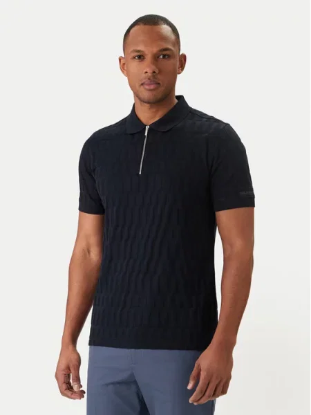 Polo majica Karl Lagerfeld plava
