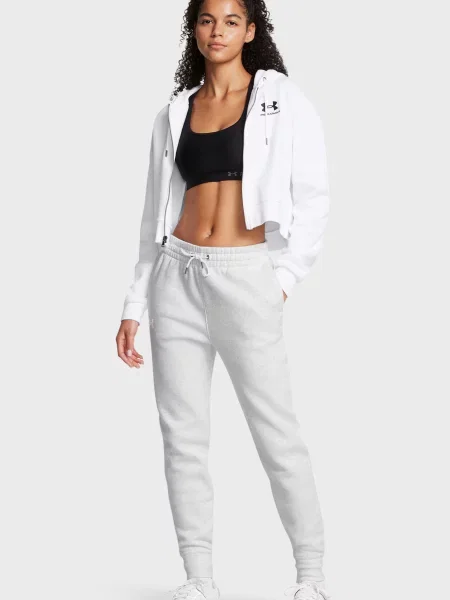 Флисовые джоггеры Under Armour серые