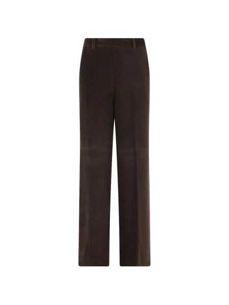 Pantaloni Circolo 1901 de catifea cord maro