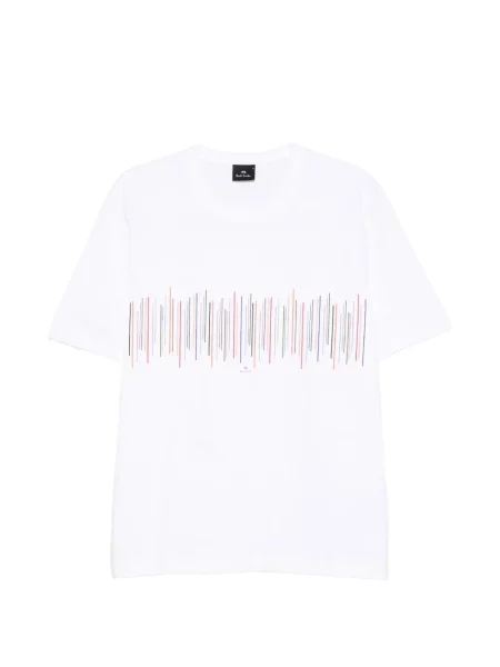 Tricou Paul Smith cu imagine alb