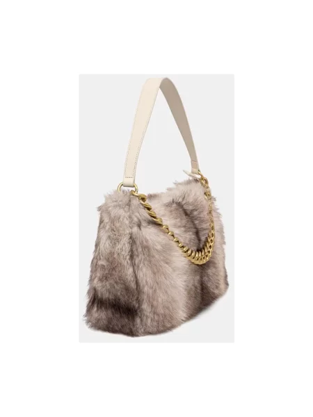 Torebka hobo Twinset beżowa