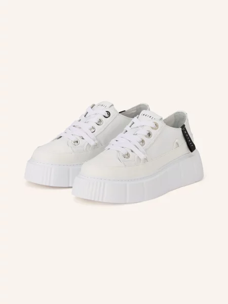 Sneakersy Inuikii skórzane białe