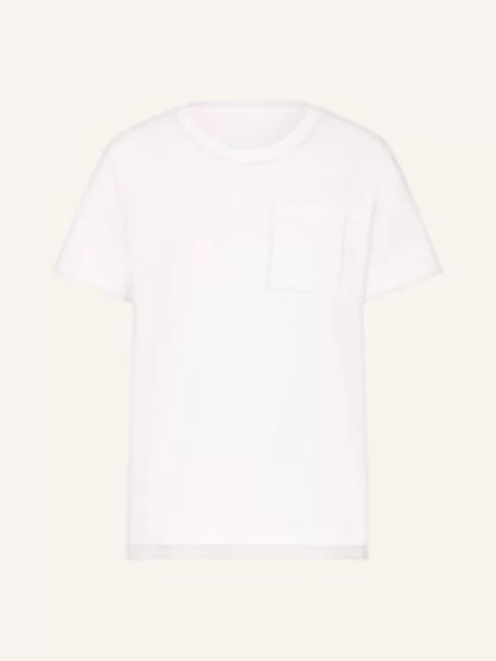 Marc Cain T-Shirt Z Ćwiekami weiss biała
