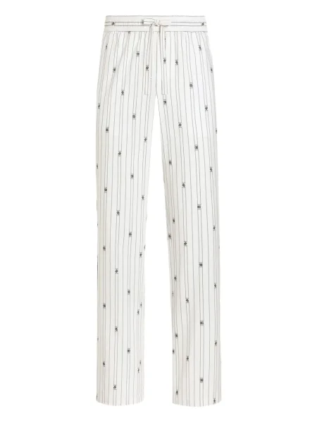 Pantaloni Dolce & Gabbana cu imagine alb