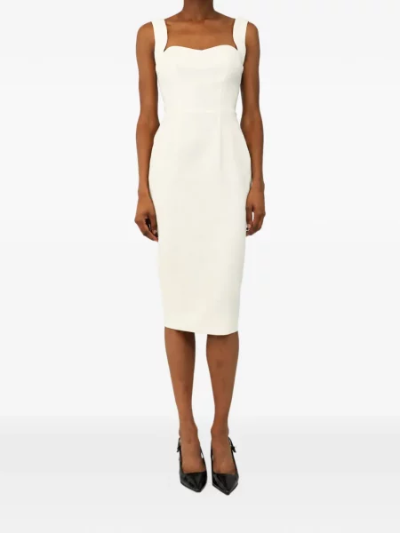 Édes nyak midi ruha Victoria Beckham