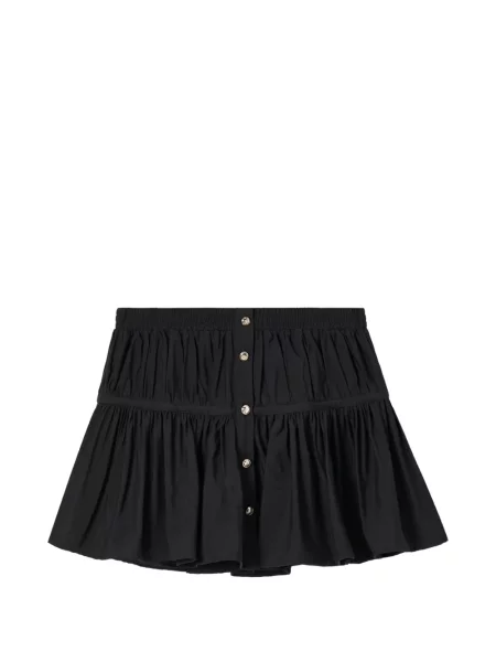 Fusta mini B+ab cu volane negru