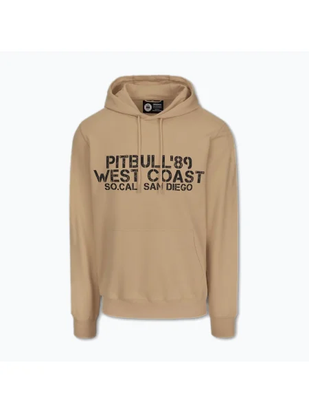 Hanorac pentru bărbați Pitbull Driving Hooded Sweatshirt pale sand