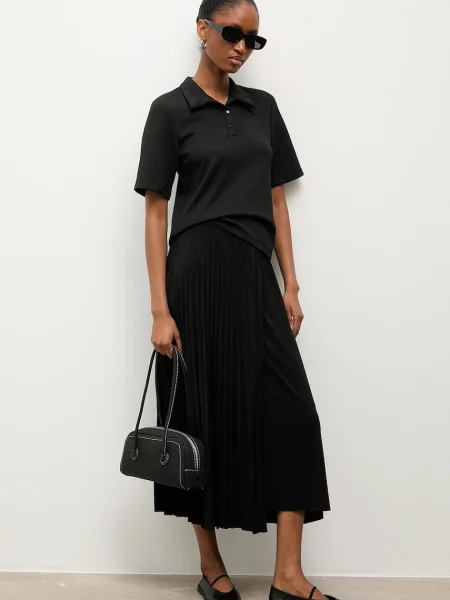 Polo majica Answear.LAB crna