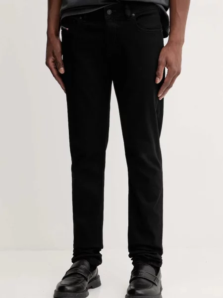 Kavbojke Diesel SLEENKER črna