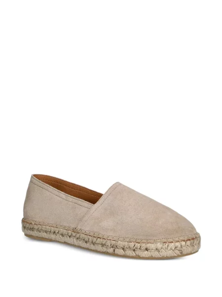 Espadrile Fly London din piele de căprioară țesuți