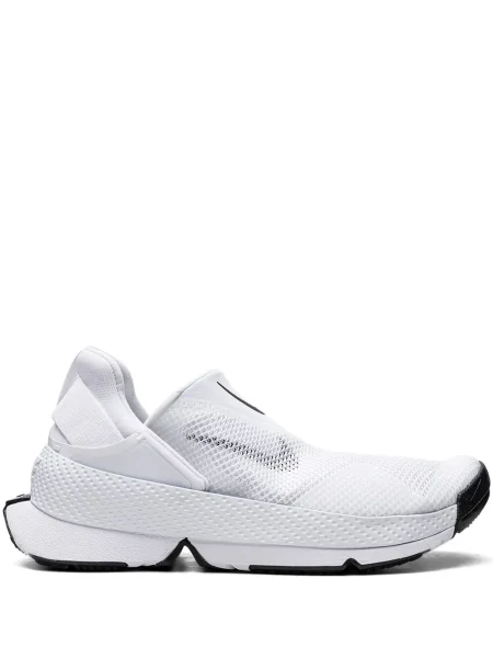 Sneakerși Nike slip-on alb