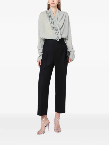 Pantaloni Alberta Ferretti negru