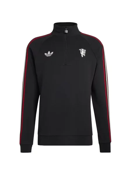 Tricou Adidas cu dungi cu imagine albastru