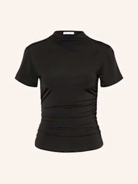 Mrs & Hugs T-Shirt schwarz czarna