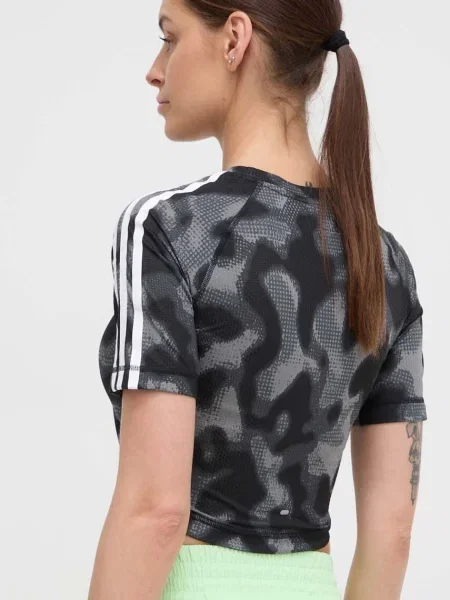 Běžecké tričko adidas Performance Own the Run šedá