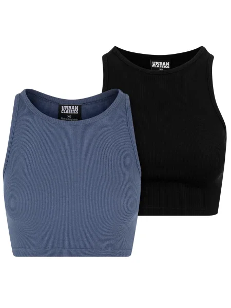 Urban Classics Top safir alb