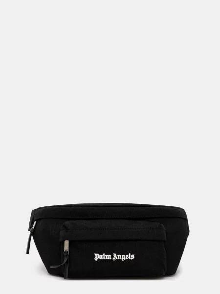 Curea Palm Angels cu broderie clasică negru