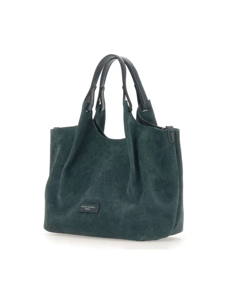 Shopperka Gianni Chiarini skórzana zielona