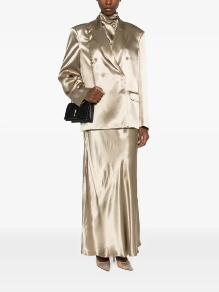 Fusta maxi Erika Cavallini din satin