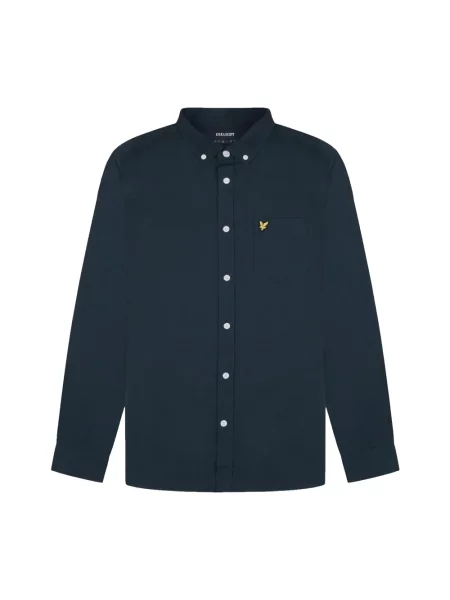 Szorty Lyle & Scott z twillu niebieskie