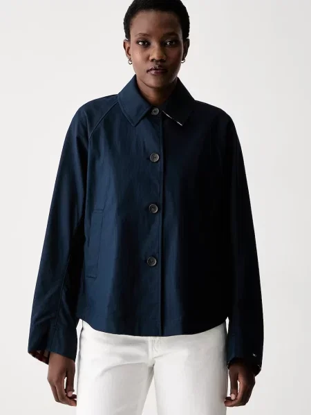 TOMMY HILFIGER Geacă de primăvară-toamnă bleumarin