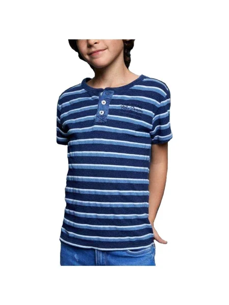 Tricou copii Pepe Jeans albastru