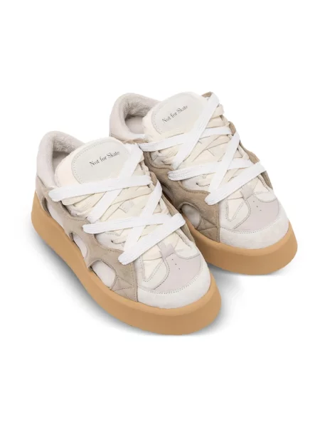 Sneakersy Santha skórzane na platformie