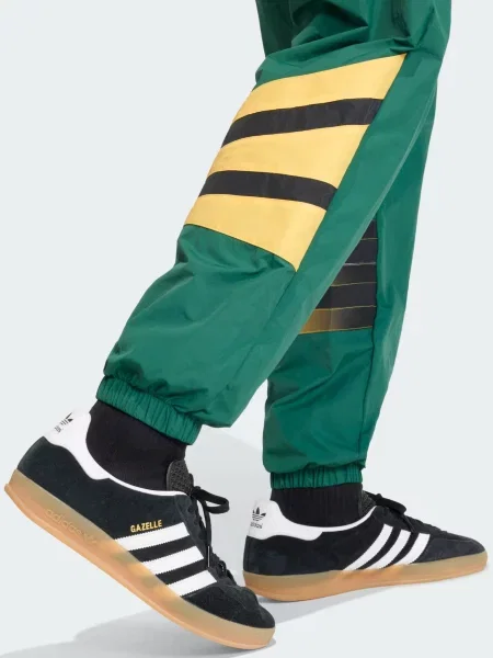 ADIDAS ORIGINALS Nohavice Santiago / zelená žltá
