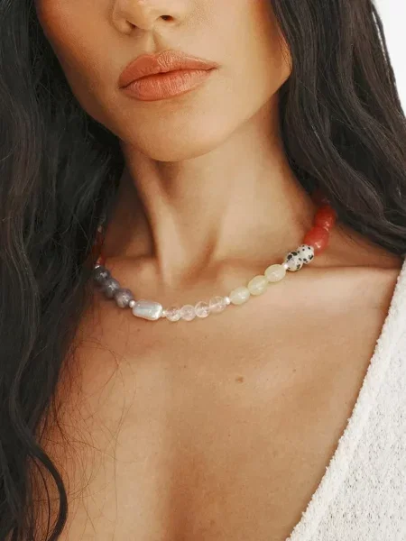 Colier Labelled Jewellery cu mărgele
