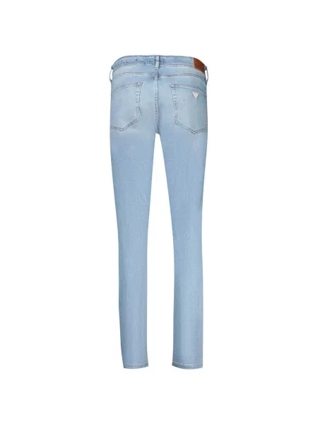 Skinny jeansy skinny Guess Jeans niebieskie