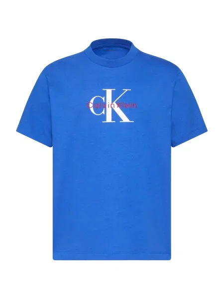 Τζιν πουκάμισο Calvin Klein Jeans λευκό