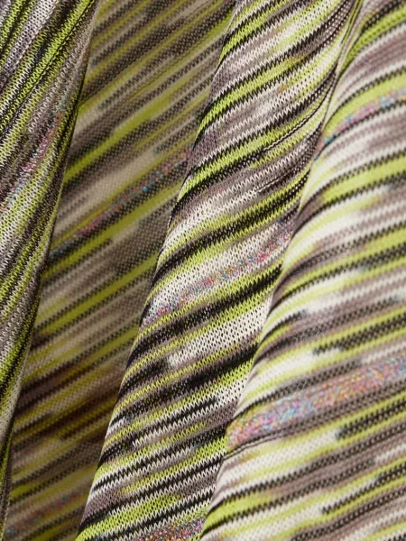 Geacă Missoni cu dungi verde