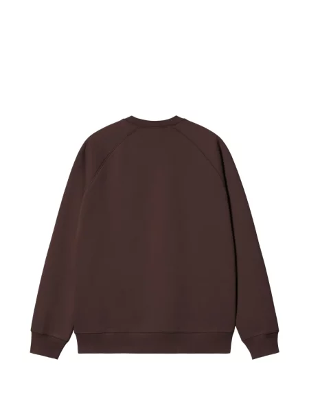Siuvinėtas džemperis Carhartt Wip ruda