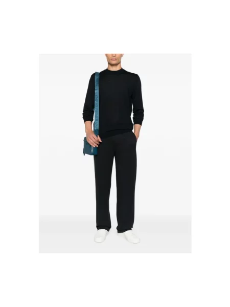 Sweter Emporio Armani wełniany czarny