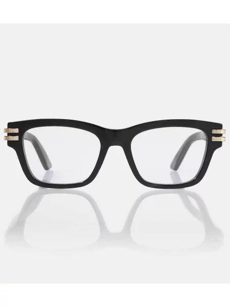 Kvadratna sončna očala Dior Eyewear črna