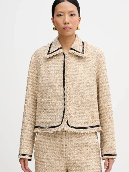 Піджак Karl Lagerfeld однобортний меланж бежевий