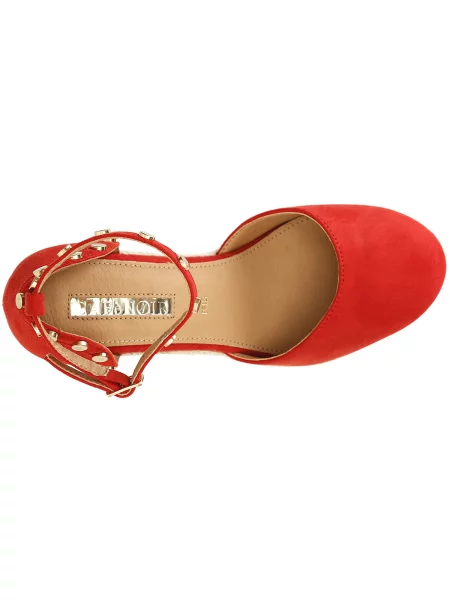 Espadrilky Café Noir červená