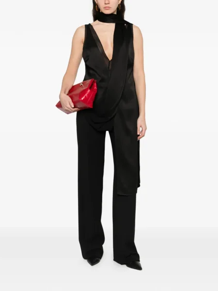 Pantaloni Max Mara negru