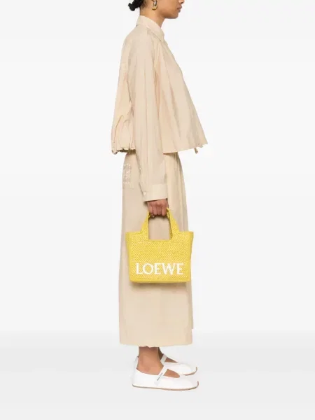 Geantă shopper Loewe galben