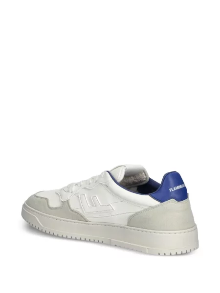 Sneakerși Flamingos cu imagine alb