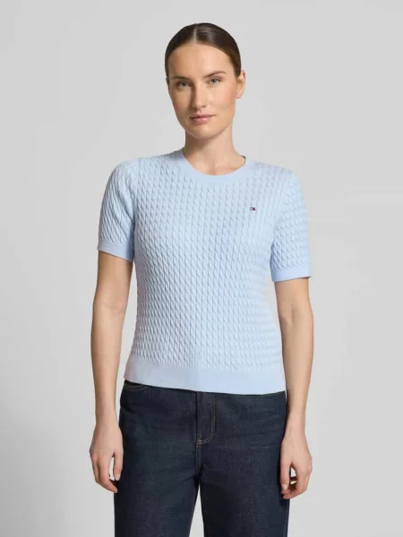 Sweter Tommy Hilfiger niebieski