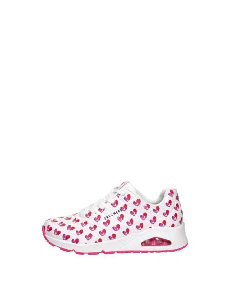 Sneakersy Skechers białe