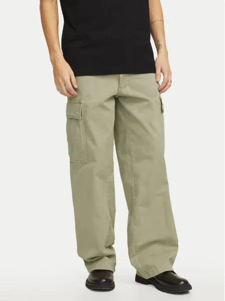Jack&Jones Pantaloni din Bill Wide Leg bej