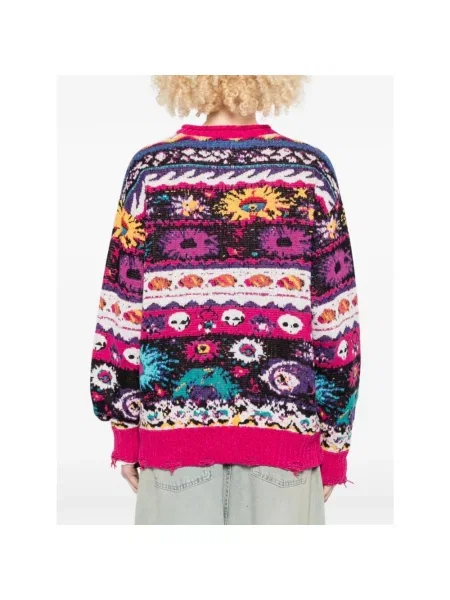 Sweter R13 żakardowy