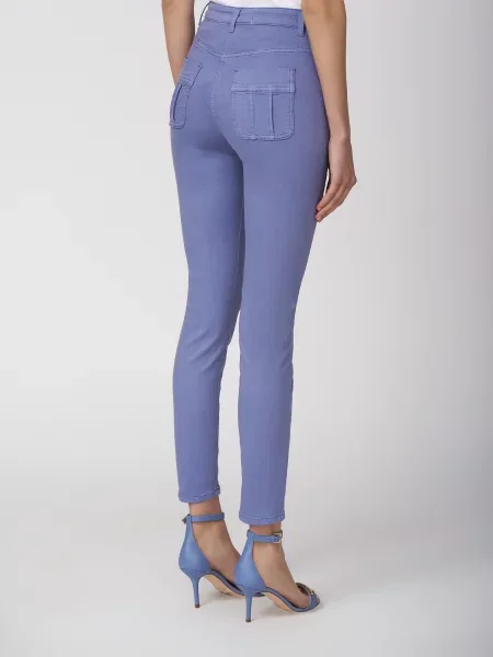 Джинси Elisabetta Franchi фіолетові