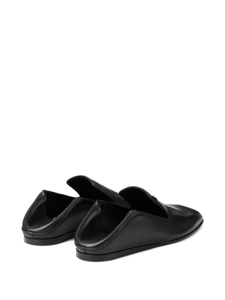 Pantofi loafer Jimmy Choo din piele negru