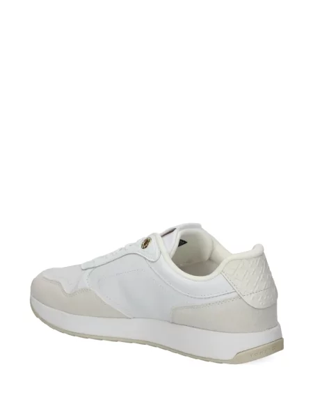 Sneakerși Tommy Hilfiger din piele alb